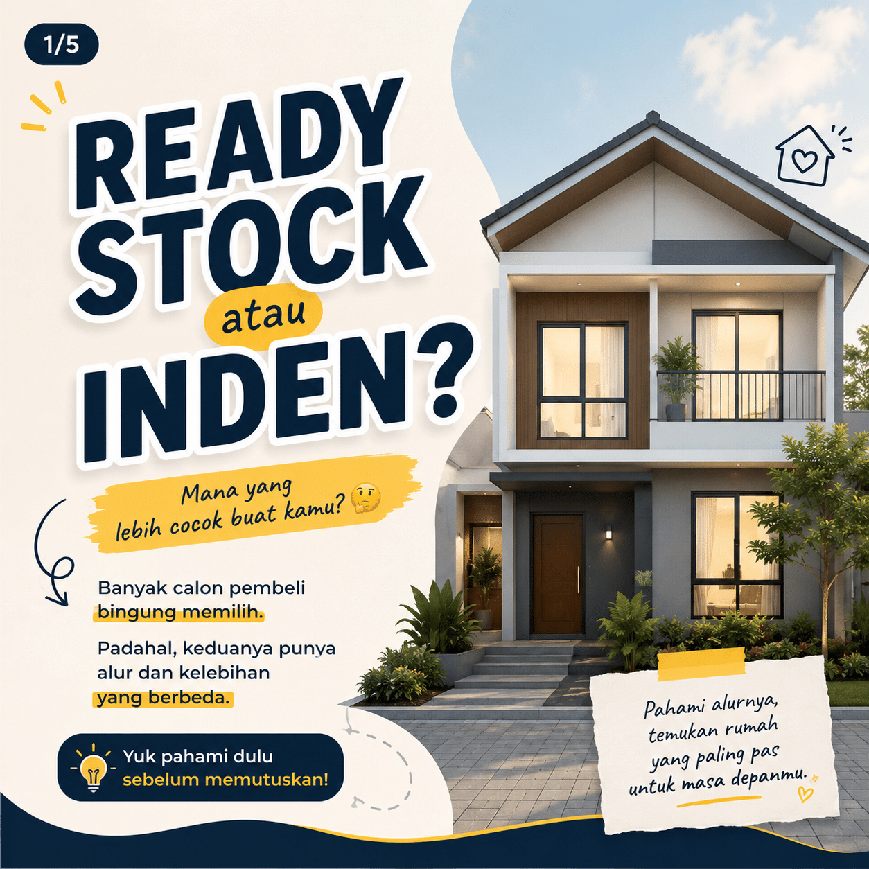 Alur Beli Rumah Ready Stock dan Inden 1 Alur Beli Rumah Ready Stock dan Inden