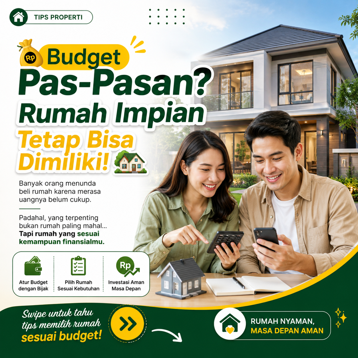 Tips Memilih Rumah Sesuai Budget 1 Tips Memilih Rumah Sesuai Budget
