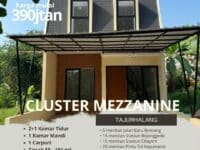 Rumah 2 Lantai Type Mezzanine SBR 4 Residence Tanpa DP di Perbatasan Citayam