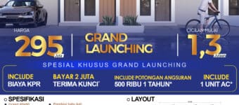 Rumah Strategis di Jonggol Bogor GRAND ERRAJS RESIDENCE Harga Terjangkau, Cocok untuk Hunian & Investasi